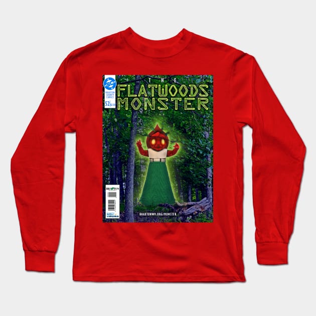 The Flatwoods Monster Iss. 52 Long Sleeve T-Shirt by AWSchmit